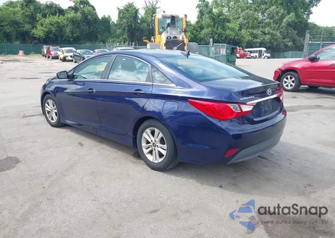 2014 Hyundai Sonata Gls z USA, uszkodzony, nr VIN 5NPEB4ACXEH846484